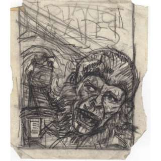 Original Concept Cover Art for Planet of the Apes #22 Comics by Earl Norem | Blacksparrow