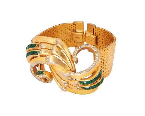 Myrna Loy | Lot #274 - Bracelet from "Shadow of the Thin Man" by Ciner | Julien’s