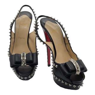 Hustlers Ramona Jennifer Lopez Production Closet Open-Toe High Heel Shoes | VIP Fan Auctions