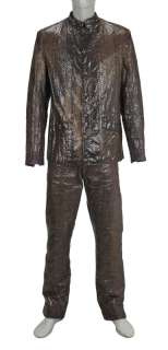 Lot 572 - The Doors | Val Kilmer "Jim Morrison" Snakeskin Suit with Dvd
