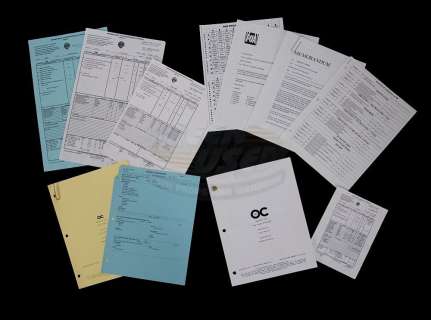 Lot 249 - O.C., The (TV) - Collection of Production Paperwork