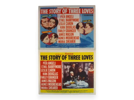 Lot 245 - (46) Lobby Cards, 1950-60’s, Liz Taylor and Others | Weiss Auctions