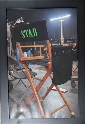 Lot 48 - Scream 7 original framed art On screen | Piece of the Past