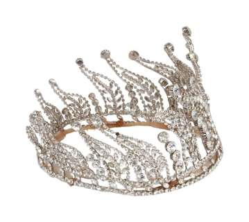 Lot 628 - Farrah Fawcett | "S.W.A.T." Series-Worn Crown with DVD