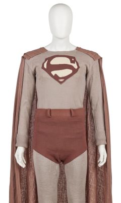 Lot 101 - Superman: An Exceptional 1940s-1950s Screen-Worn Kirk Alyn Superman Costume | Other auctions