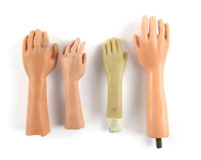 Gerry Anderson Puppet hands made for Captain Scarlet / Joe 90 / Secret Service - Collection of four… | Ewbank’s
