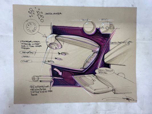 Minority Report Tom Cruise Original Concept Art Signed by Jeff Julian | Los Angeles Estate Auction