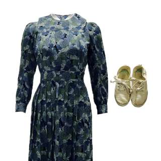 Women Talking Autje’s Kate Hallett Long Sleeve Dress, Slip, Pocket & Lace-Up Shoes | VIP Fan Auctions