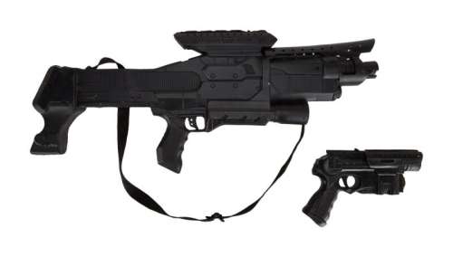 Lot 137 - Terra Nova | Futuristic Handgun and Light Rifle Props