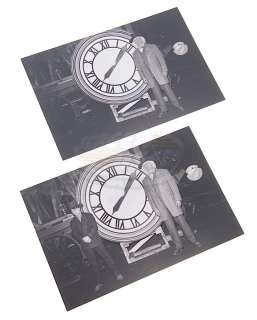 Back To The Future 3 - Doc & Marty Clock Photographs | ScreenUsed