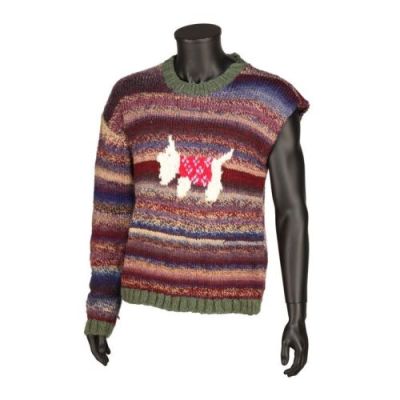 DOCTOR WHO (TV SERIES, 2005-2022) - Lot #50 : Eleventh Doctor‘s (Matt Smith) Screen-matched ‘Amy‘s Choice‘ Jumper and and Knitting