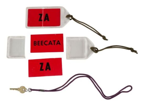 CRIMSON TIDE (1995) - Lot #99 : Mike Papac Collection: Nuclear Launch Key with Pair of Authenticator Codes