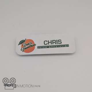 Bad Trip (2021) Chris (Eric André) Sam’s Smoothies Name Badge (02483) | Props In Motion Online