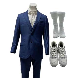 The Underdoggs Chip Collins Andrew Schuiz Screen Worn Business Suit, Button-Up Shirt, Socks & Sneakers Ch 1a | VIP Fan Auctions