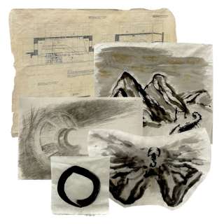 Lot #1: 12 Monkeys (2015-2018) Production Used Blueprint, Sketch & Drawing Set