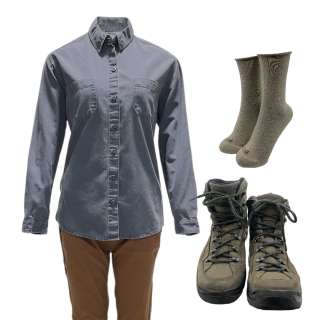 Civil War Lee Kirsten Dunst Screen Worn Shirt, Pants, Socks & Lace-Up Boots Ch 2 Sc 2-18 | VIP Fan Auctions