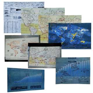 Snowpiercer Melanie Cavill (Played By Jennifer Connelly) Production Used Weather Maps & Models Set Ep 309, 310 | VIP Fan Auctions