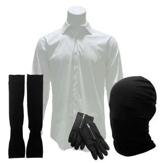 Maxxxine Ernest Miller (Simon Prast) Screen Worn Mask, Arm Sleeve, Gloves & Button-Up Shirt Ch 1-2 Sc 18-80 | VIP Fan Auctions