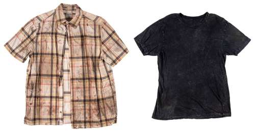 The Walking Dead Glenn Production-Worn Flannel Shirt With Undershirt – Season 1, Episode 3 – AMC LOA | Goldin