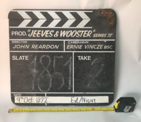 Genuine Jeeves & Wooster Clapperboard Stephen Fry Hugh Laurie Avenue 5, Roadkill | eBay Europe