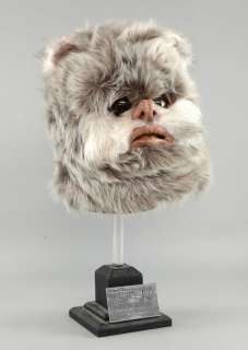 Lot 1451 - Star Wars Return of the Jedi - An Ewok head that has been assembled from original production items from Star Wars…