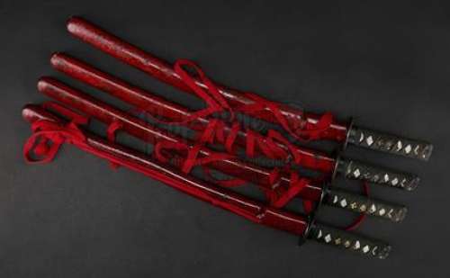 47 Ronin | Four Short Asano Clan Samurai Swords | Propstore