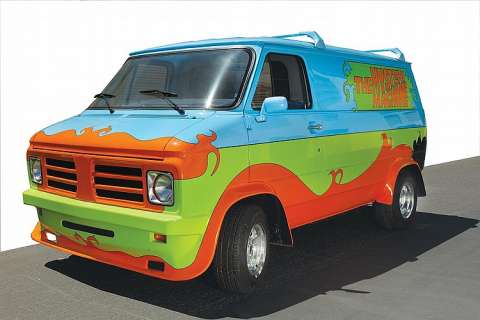 Original "Mystery Machine" van created for Scooby Doo 2: Monsters Unleashed. | Profiles in History