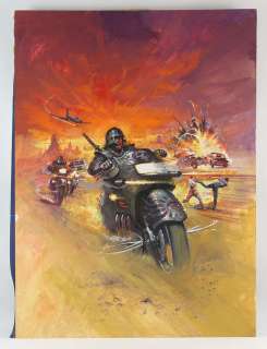 Sword of Heaven (1985) Original artwork by British designer and artist Brian Bysouth, starring… | Ewbank’s