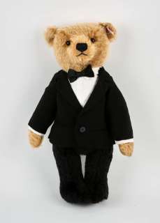 James Bond - 60th Anniversary Steiff Teddy Bear, RMS, limited edition of 1962 pieces, boxed. | Ewbank’s
