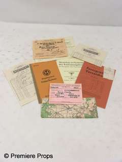 Inglourious Basterds Col. Hans Landa (Christoph Waltz) Hero Paperwork Movie Props | Premiere Props