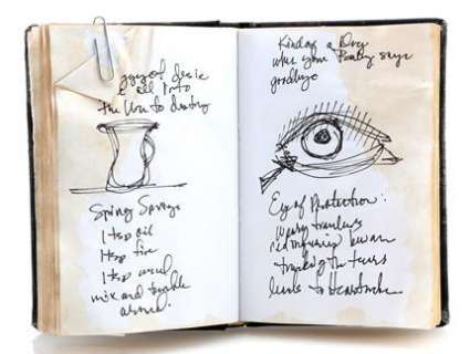 CHARMED (1998-2006) - Lot 27 - Penny ‘Grams’ Halliwell’s (Jennifer Rhodes) Spell Book