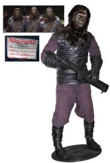 ’’Planet of the Apes’’ Gorilla Figure Wearing Shirt & Vest by Western Costume Used in the Movie | Nate Sanders