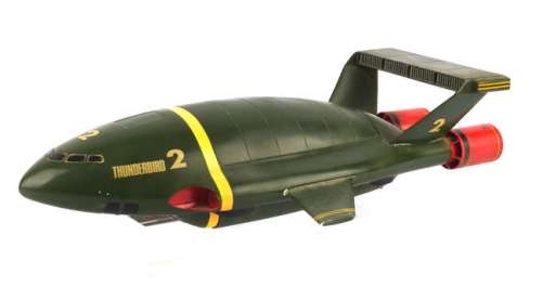 Thunderbirds - Thunderbird 2 model. Posibily an Imai ’Super Big’ model kit built to a reasonable… | Ewbank’s