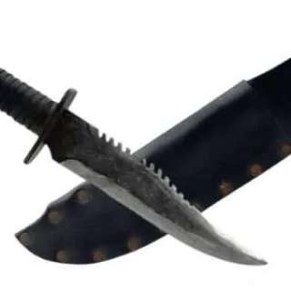 Heart Eyes Detective Jeanine Shaw (Jordana Brewster) Screen Used Rubber Knife & Sheath | VIP Fan Auctions