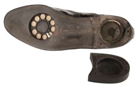 Don Adams ’Maxwell Smart’ signature shoe phone from Get Smart. | Profiles in History