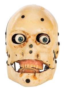 Lot 1317 - Innerspace miniature Kevin McCarthy ‘Victor Eugene Scrimshaw‘ animatronic head.