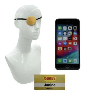 The Handmaid’s Tale Janine Lindo Screen Used Phone, Eye Patch, Pin & Phone Case Ep 404 & 604 | VIP Fan Auctions