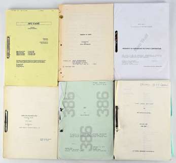The Marc Wolff Collection: Six Original Production Scripts: Troy (2004) and others - | Ewbank’s