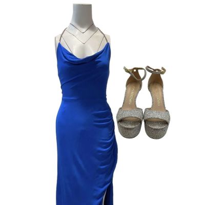 Blink Twice Jess Screen Worn Formal Dress & Shoes Ch 2 Sc 8 | VIP Fan Auctions