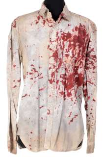 Dirk Gently‘s Holistic Detective Agency - Lot 2 - Fiona Dourif ‘Bartine ‘Bart‘ Curlish‘ blood stained button-down shirts from Dirk Gently‘s...