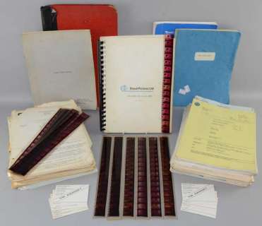 Scripts / Call Sheets from TV Series, Screenplays & films including The Sweeney, The Law… | Ewbank’s