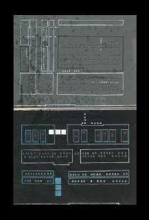Harry Lange Auction | Interior Instrumentation Acrylic Panel Design | Propstore