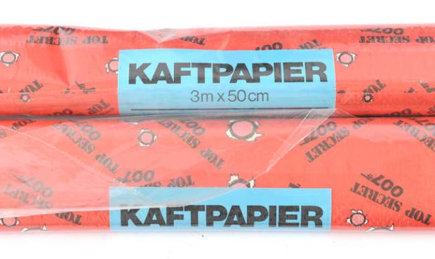 James Bond 007 - Kaftpapier, James Bond Top Secret 007 gift wrapping paper, twenty rolls, 3m x 50… | Ewbank’s