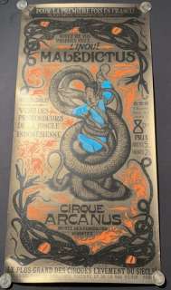 Fantastic Beasts: The Crimes of Grindelwald (2018) - Circus Poster | Hanlin Auction Service