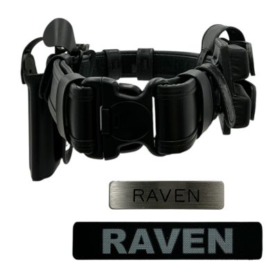 Lot 122: Mercy Chris Raven Screen Used Name Patch, Name Tag & Tactical Belt | VIP Fan Auctions