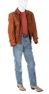 Lot 689 - Arnold Schwarzenegger ‘Jack Slater‘ signature ensemble from Last Action Hero.