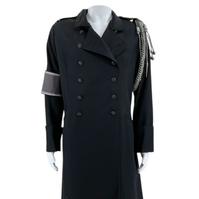 Lot 79: The Handmaid’s Tale Commander Production Worn Trench Coat | VIP Fan Auctions