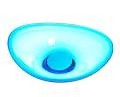 Mad Men - Lot 979 - Don and Megan‘s Large Blue Glass Bowl