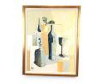 Mad Men - Lot 7147 - Pete‘s Framed Bottles and Fruit Print