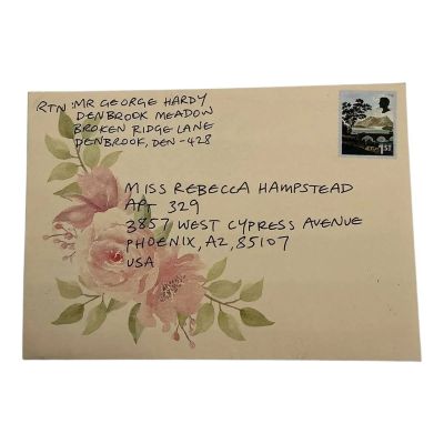 The Sheep Detectives Beth Pennock Screen Used George’s Sealed Letter & Envelope | VIP Fan Auctions